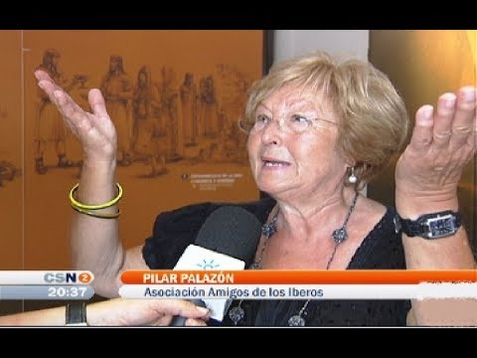 Pilar Palazón, presidenta de la asociación Amigos de los Íberos, Medalla de las Bellas Artes 2019