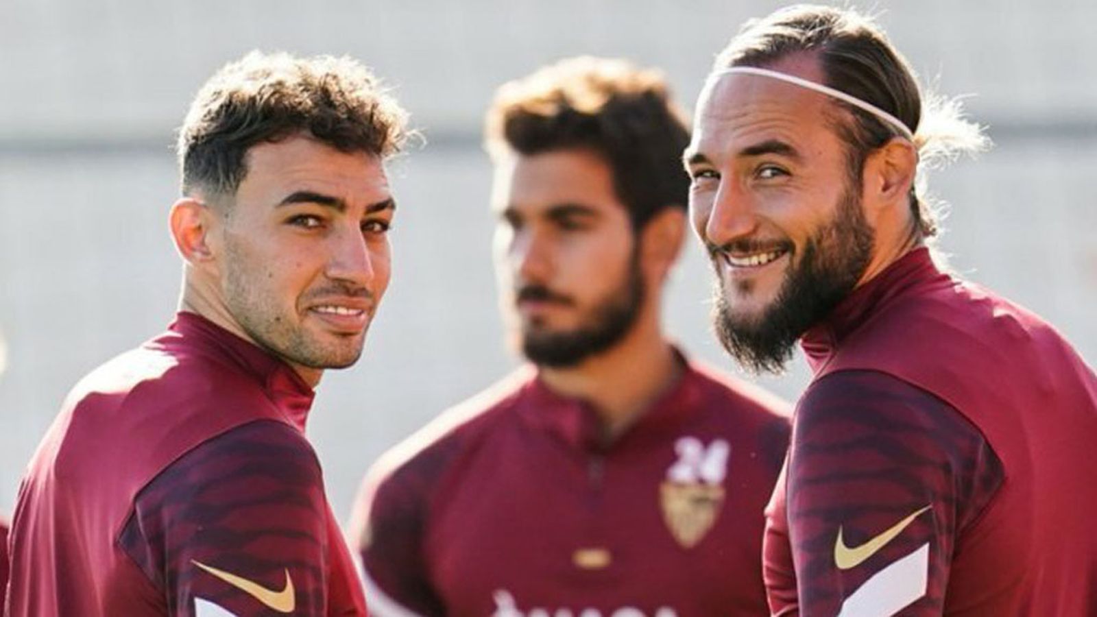 Munir y Gudelj Sevilla FC