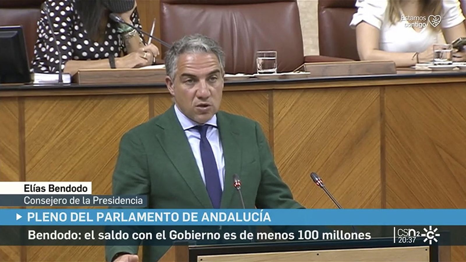 comparecencia bendodo parlamento decreto