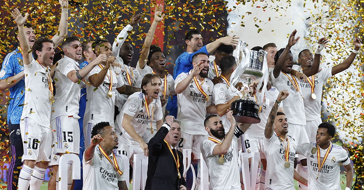 El Madrid gana la Final de la Copa del Rey de Sevilla con dos goles de ...
