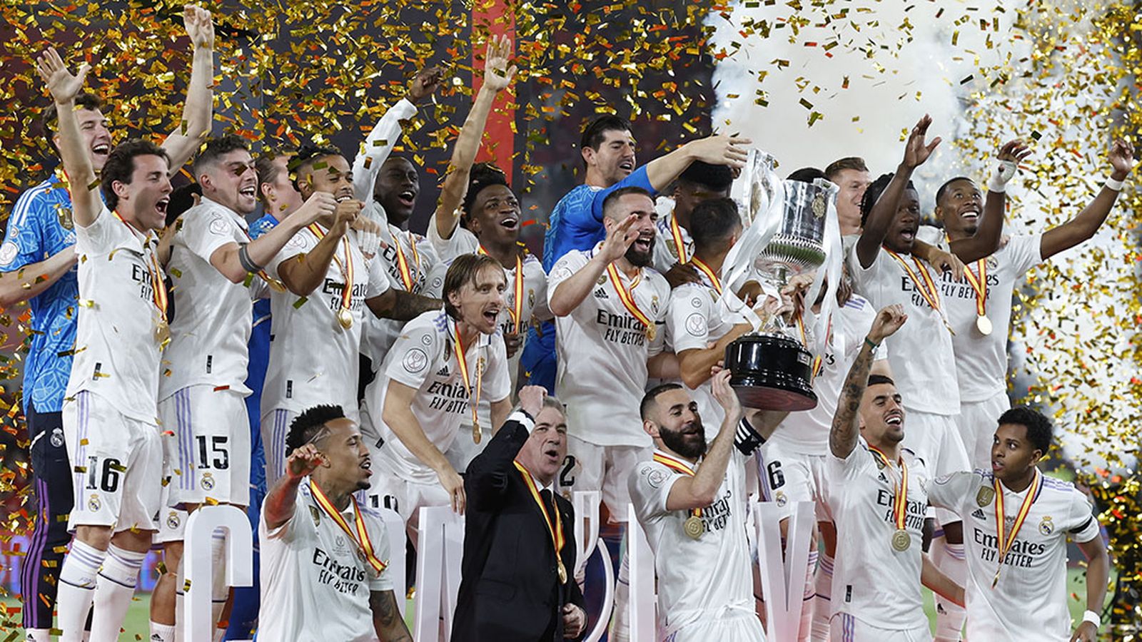 El Madrid gana la Copa del Rey en Sevilla
