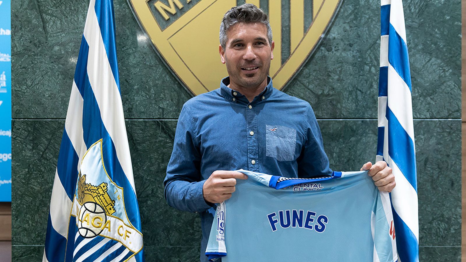 Juan Francisco Funes, entrenador del Málaga