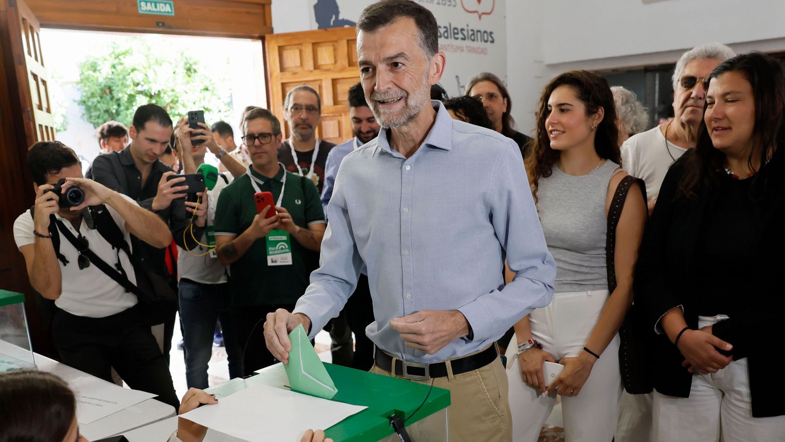Votación y declaraciones de Antonio Maíllo