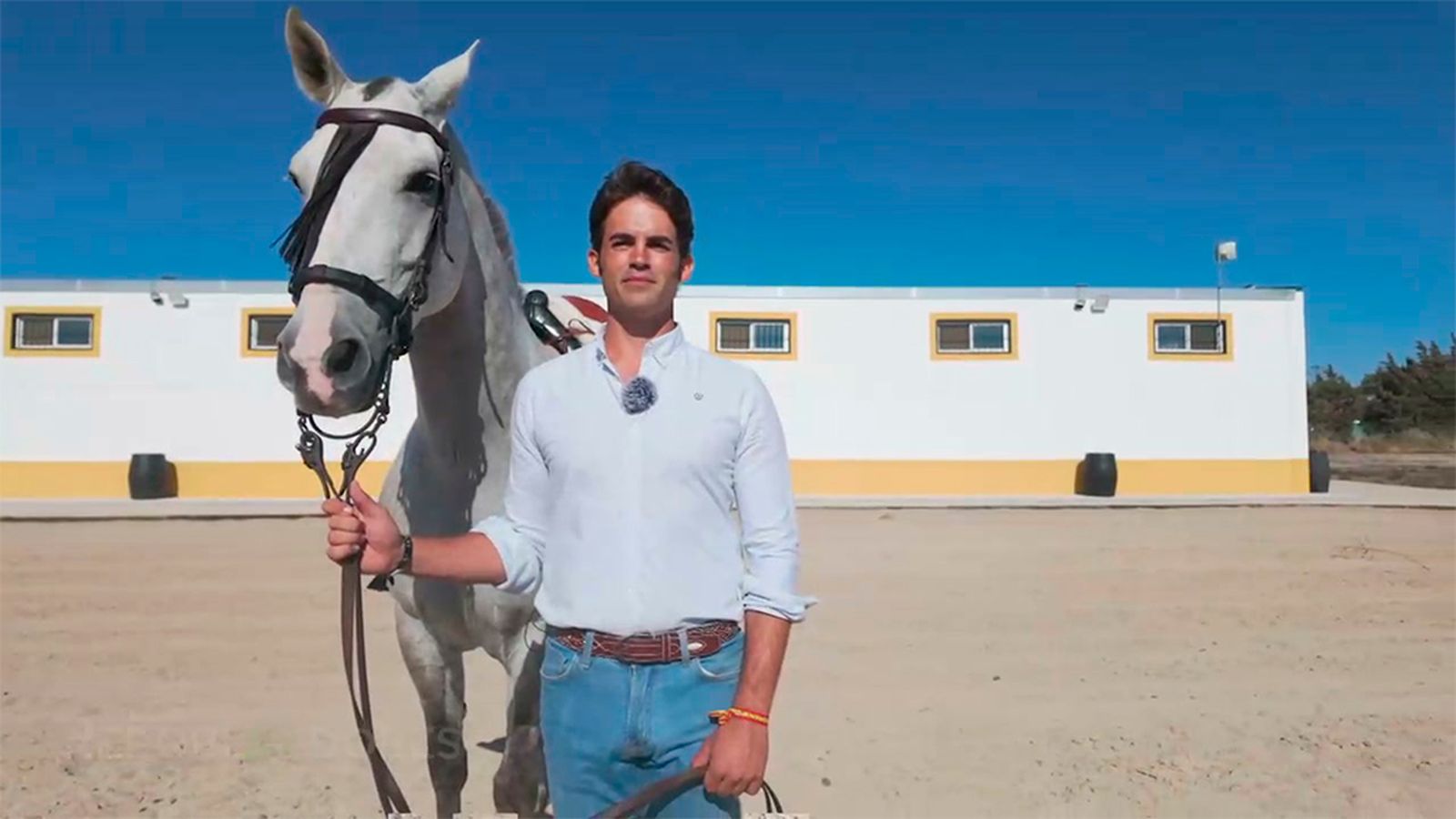 Pablo regresó a Medina Sidonia para llevar las riendas de la ganadería de su abuelo