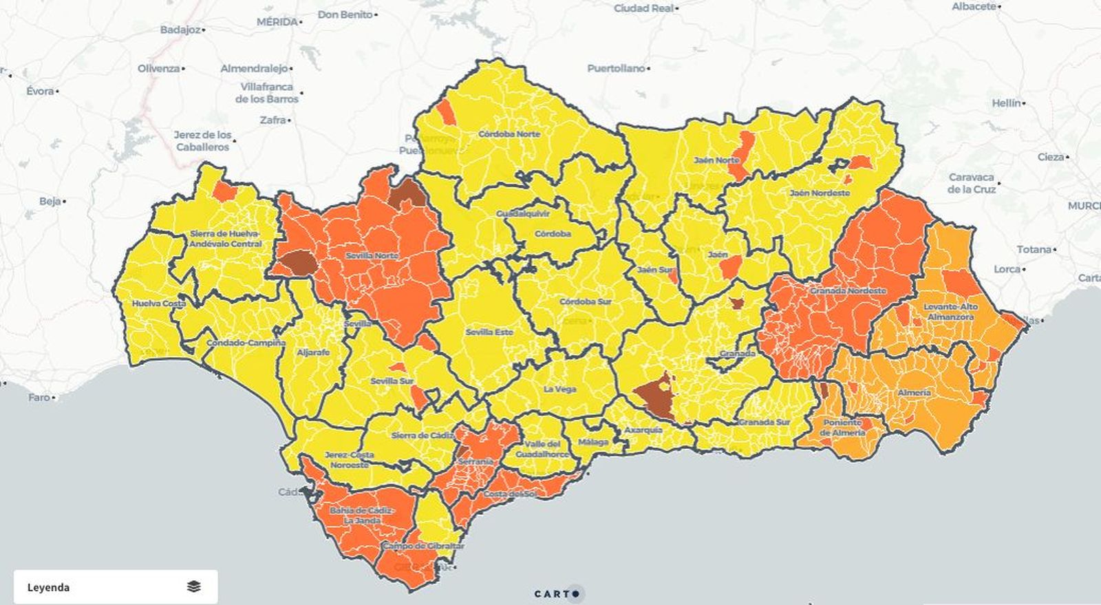 Mapa covid