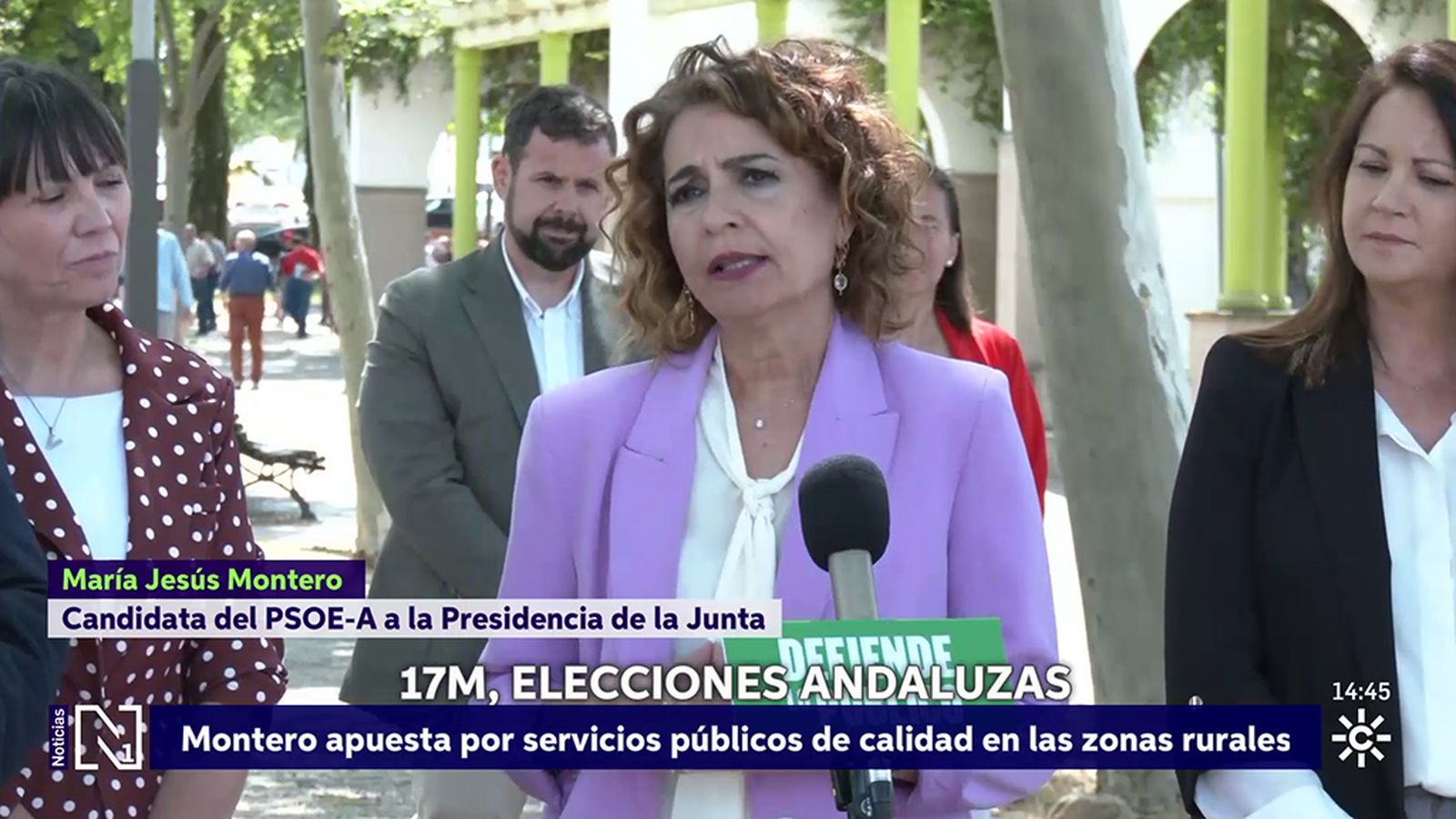 Montero en la Feria de Los Pedroches