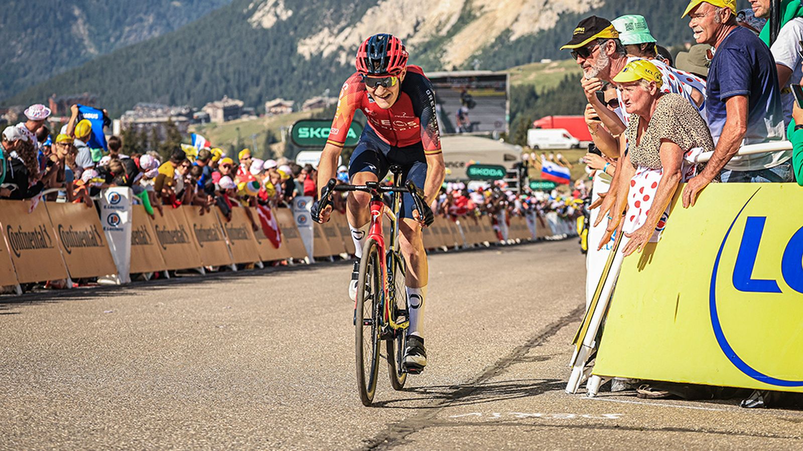 Carlos Rodríguez en el Tour