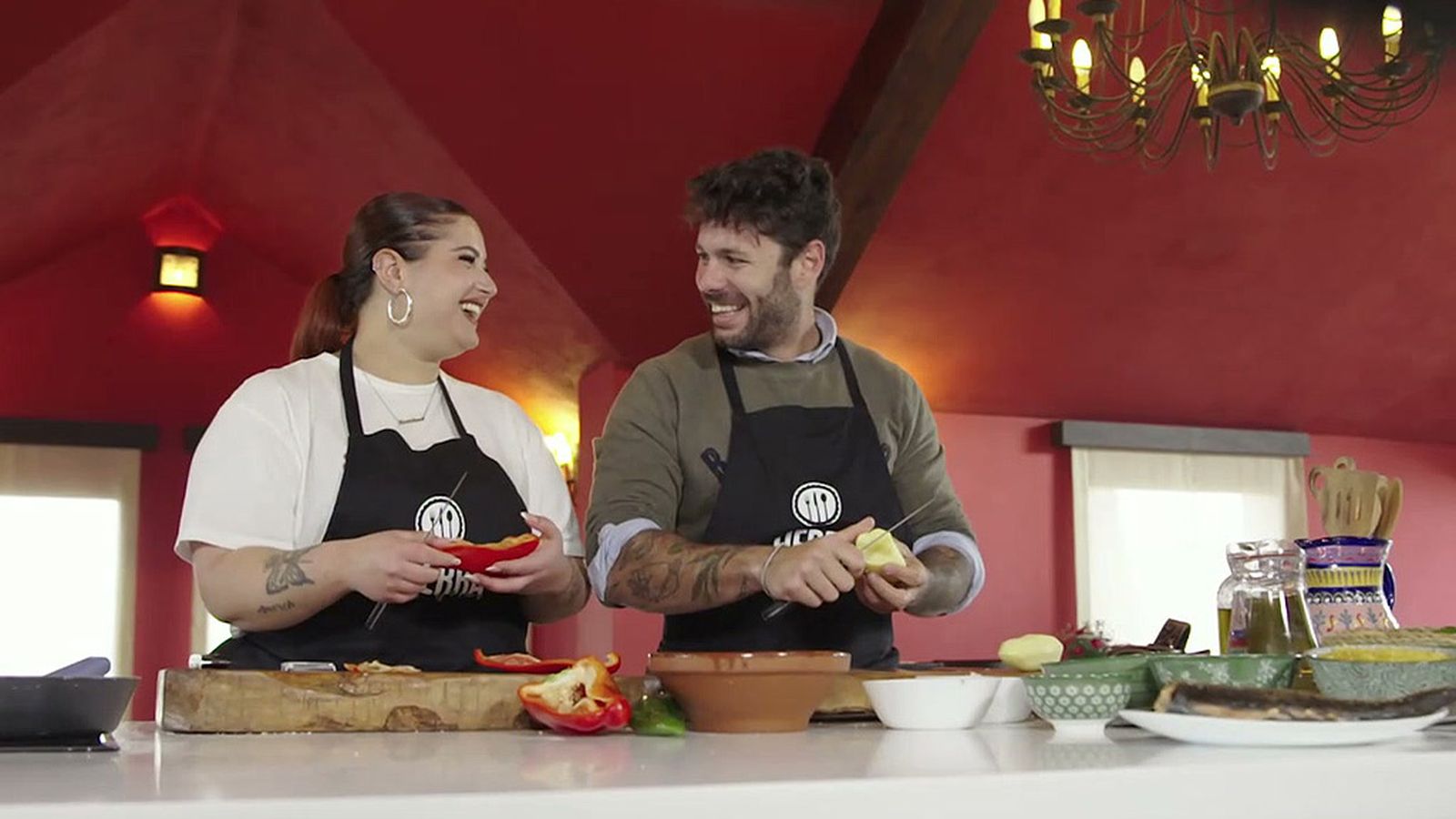 Cocinamos cazuela de trucha en Dílar de la mano de Anita Morduue
