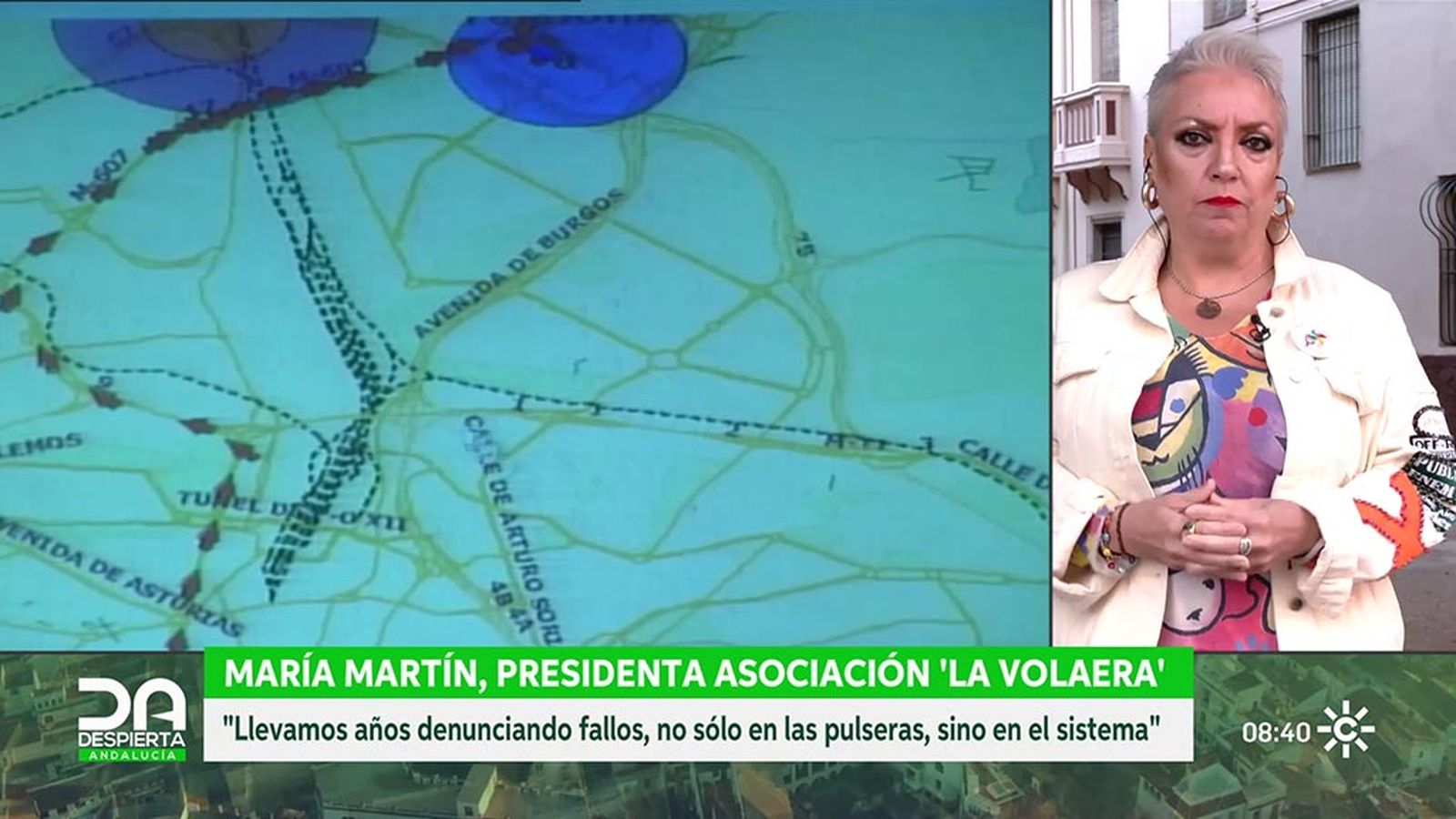 María Martín, presidenta de La Volaera