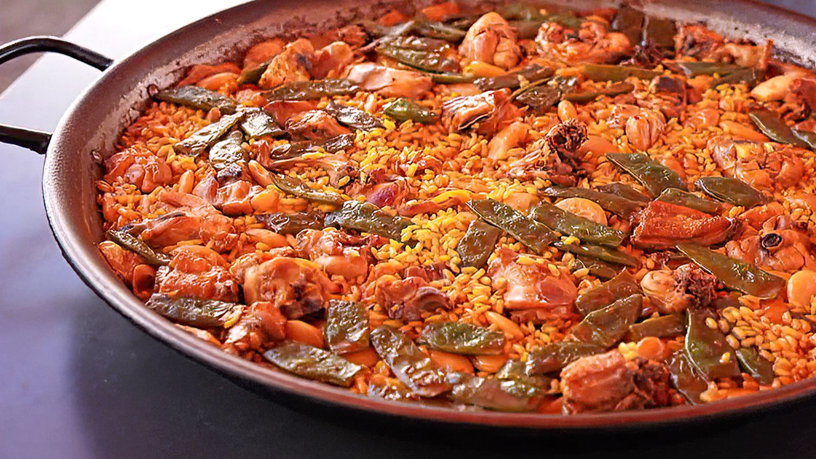 La auténtica paella valenciana