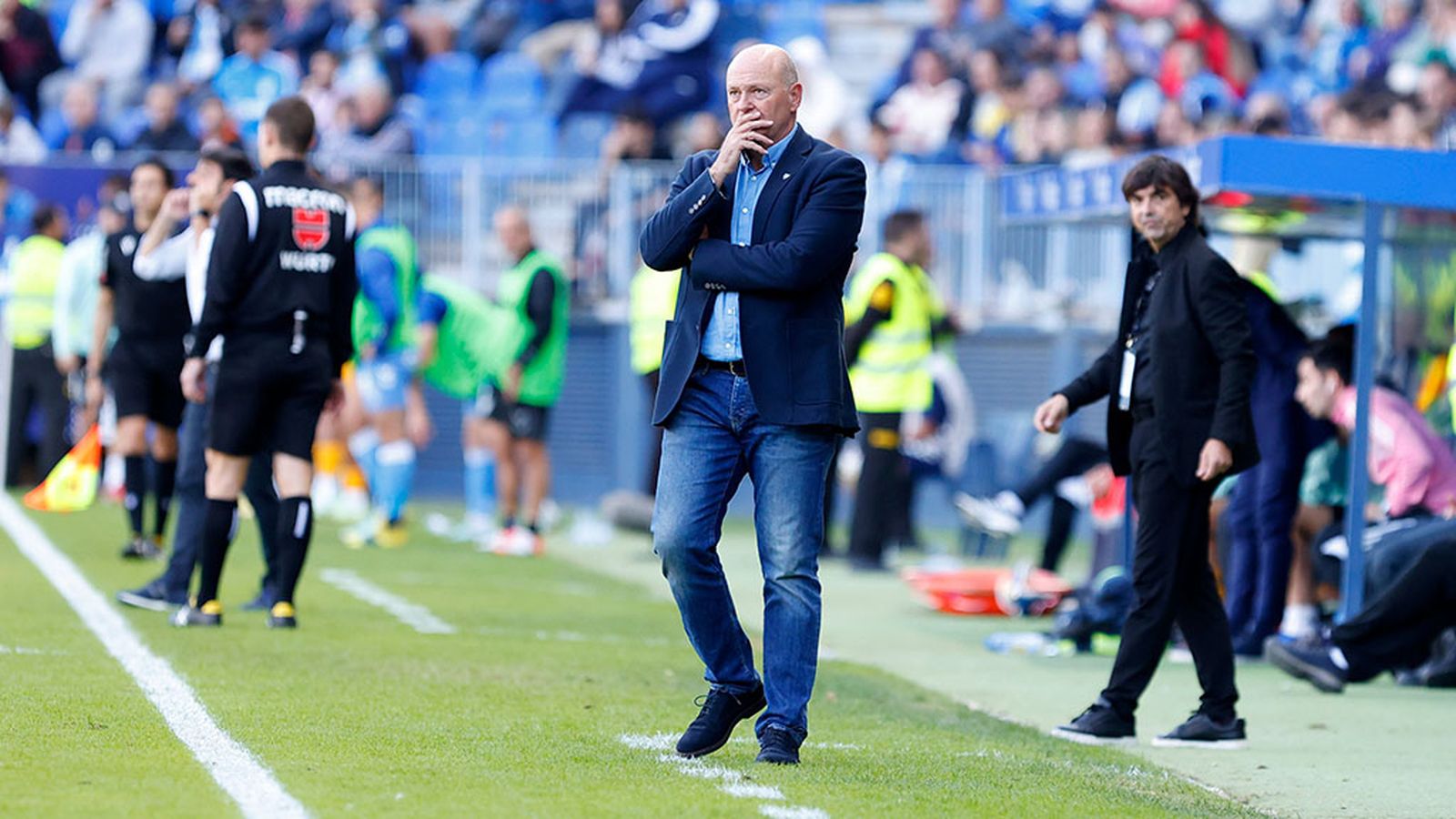 Pepe Mel, entrenador del Málaga