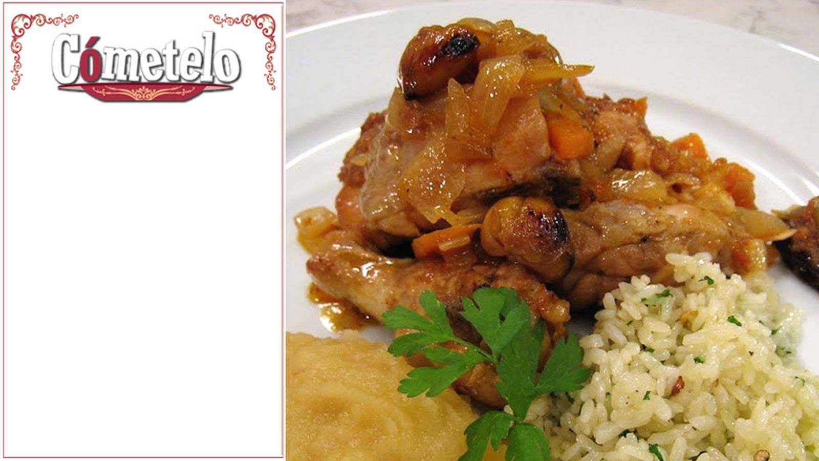 Cómetelo 06/03/17 Pollo con castañas 800x450