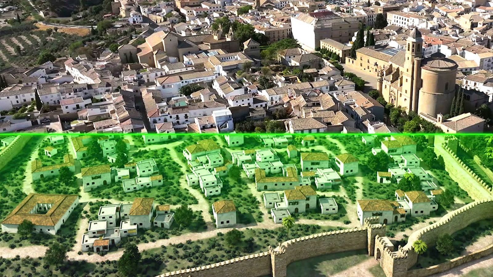 Recreación de la Úbeda renacentista