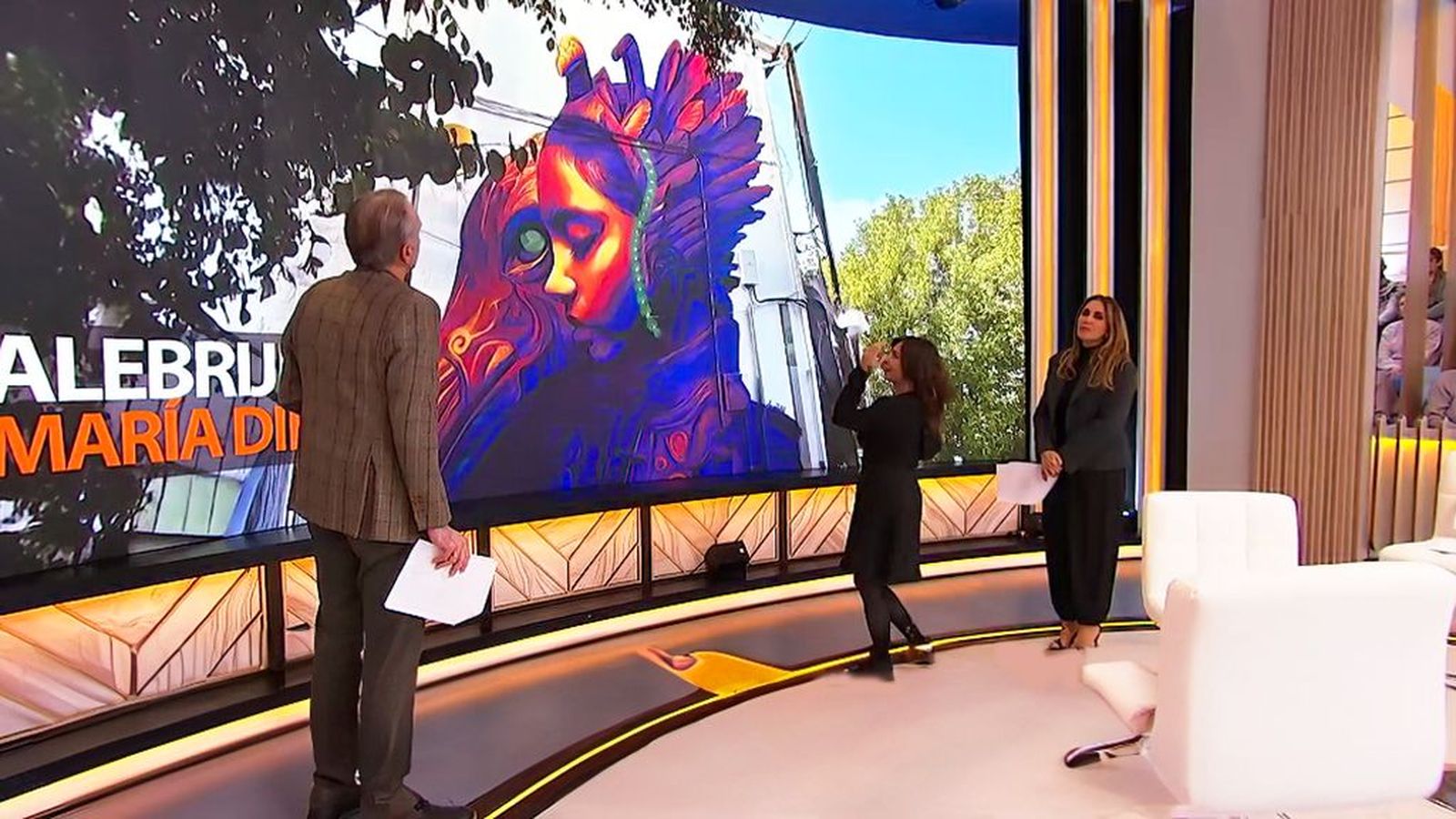 MaríaDie, nominada al Premio Mejor Mural del Mundo por su obra 'Alebrije'