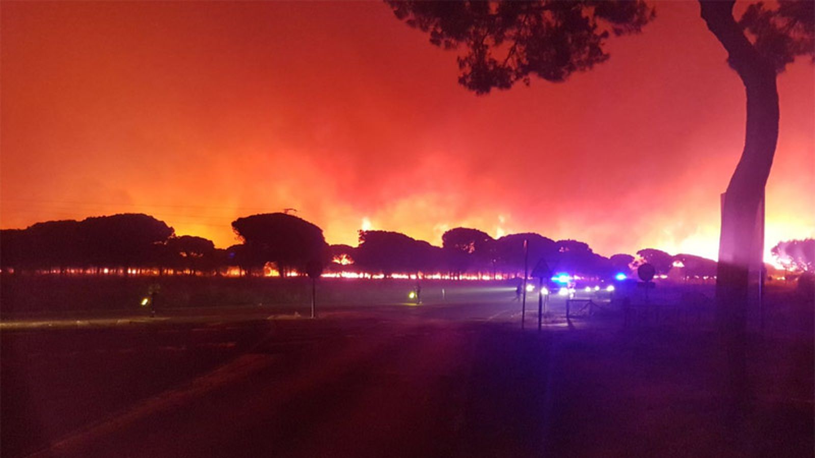 Incendio Huelva