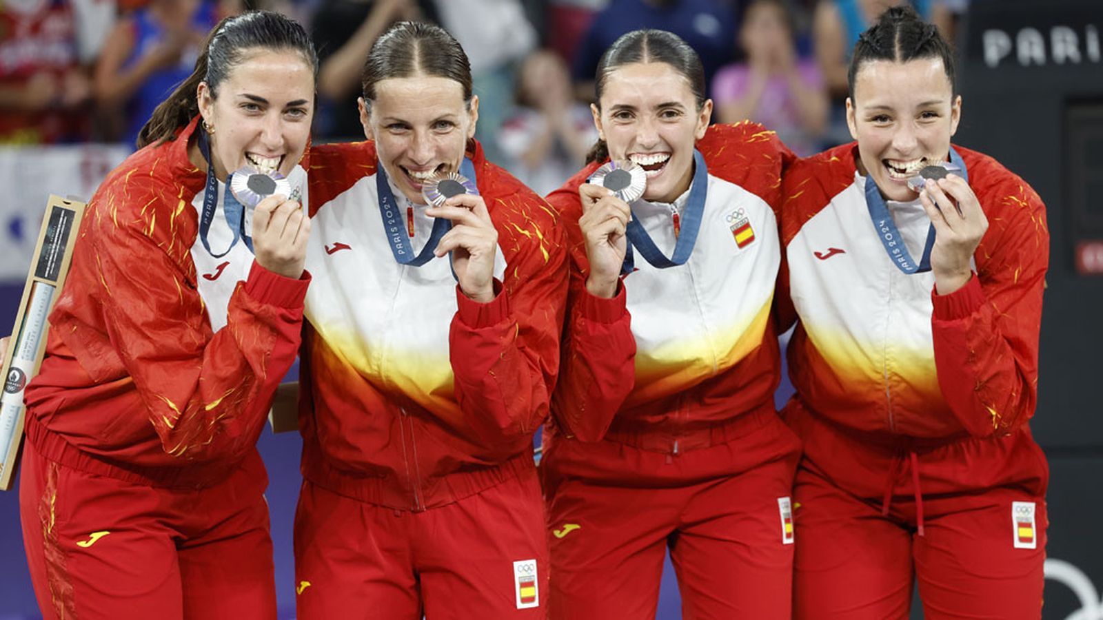 baloncesto 3x3 medalla de plata
