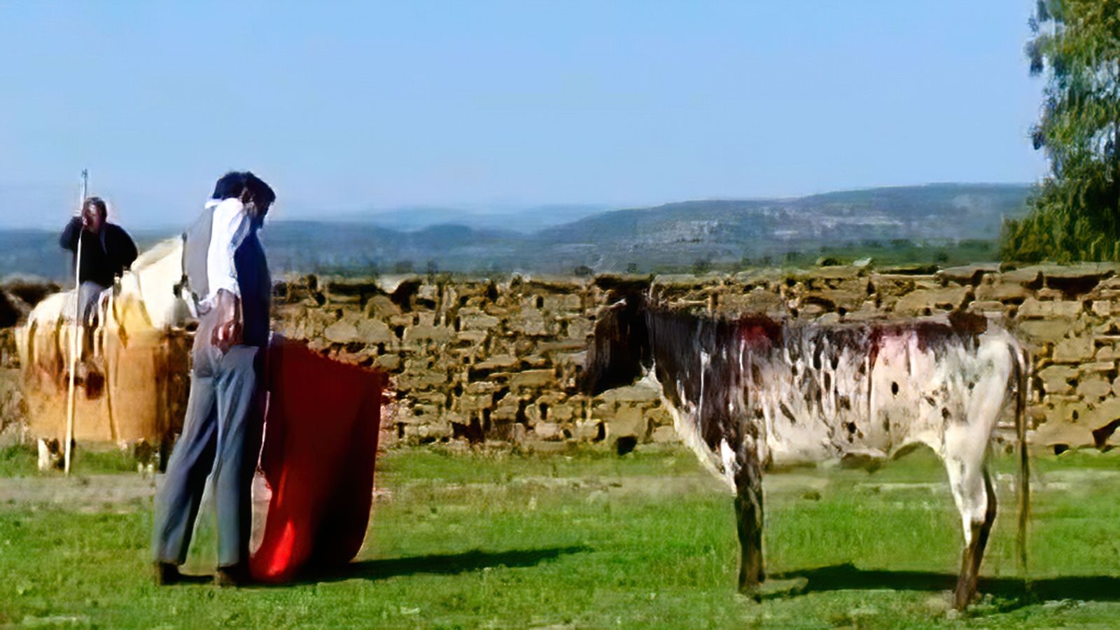 Prueba de bravura como se realizaba hace siglos