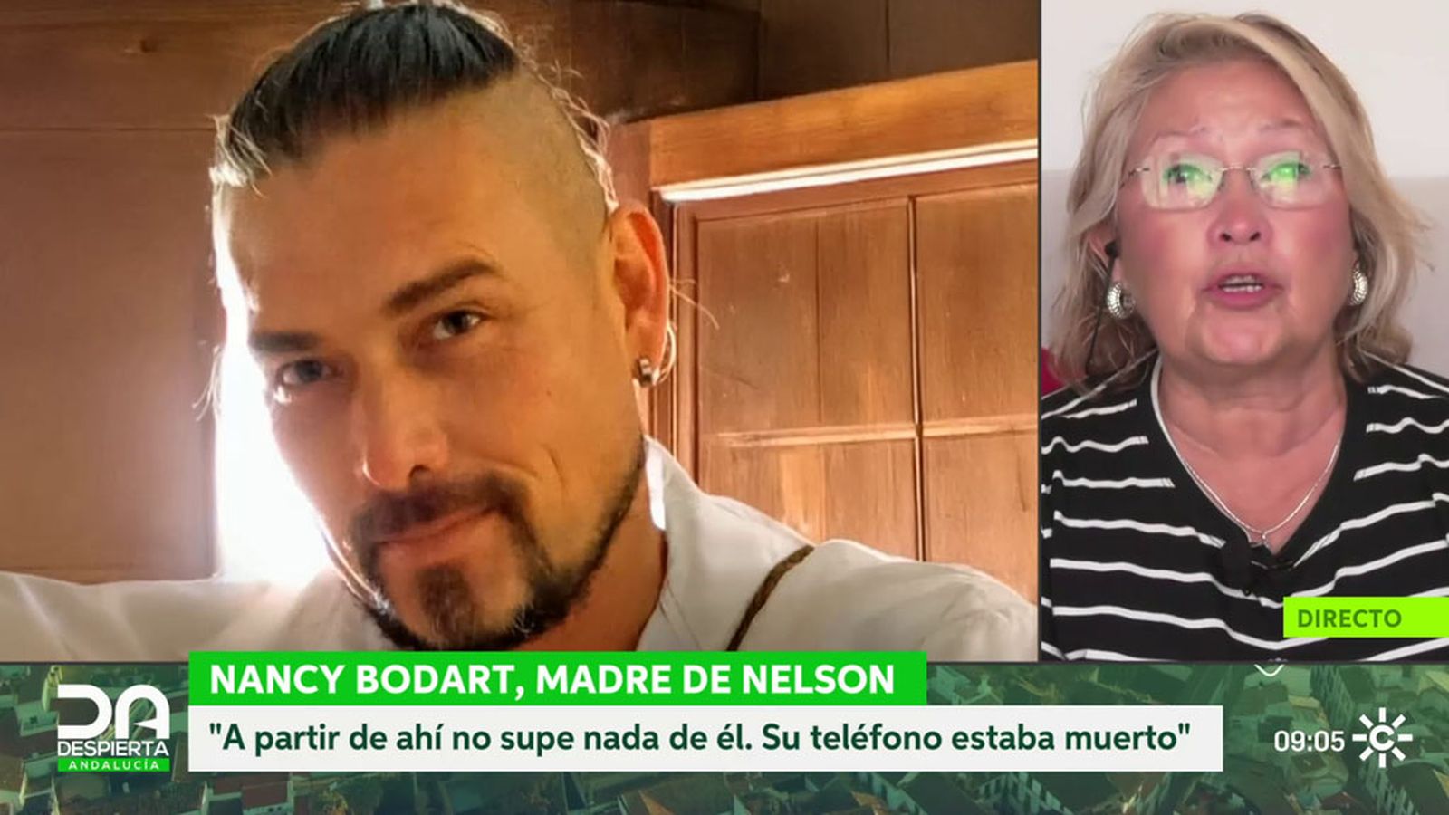 entrevista  Nancy Bodart, madre de Nelson desparecido en Fuengirola