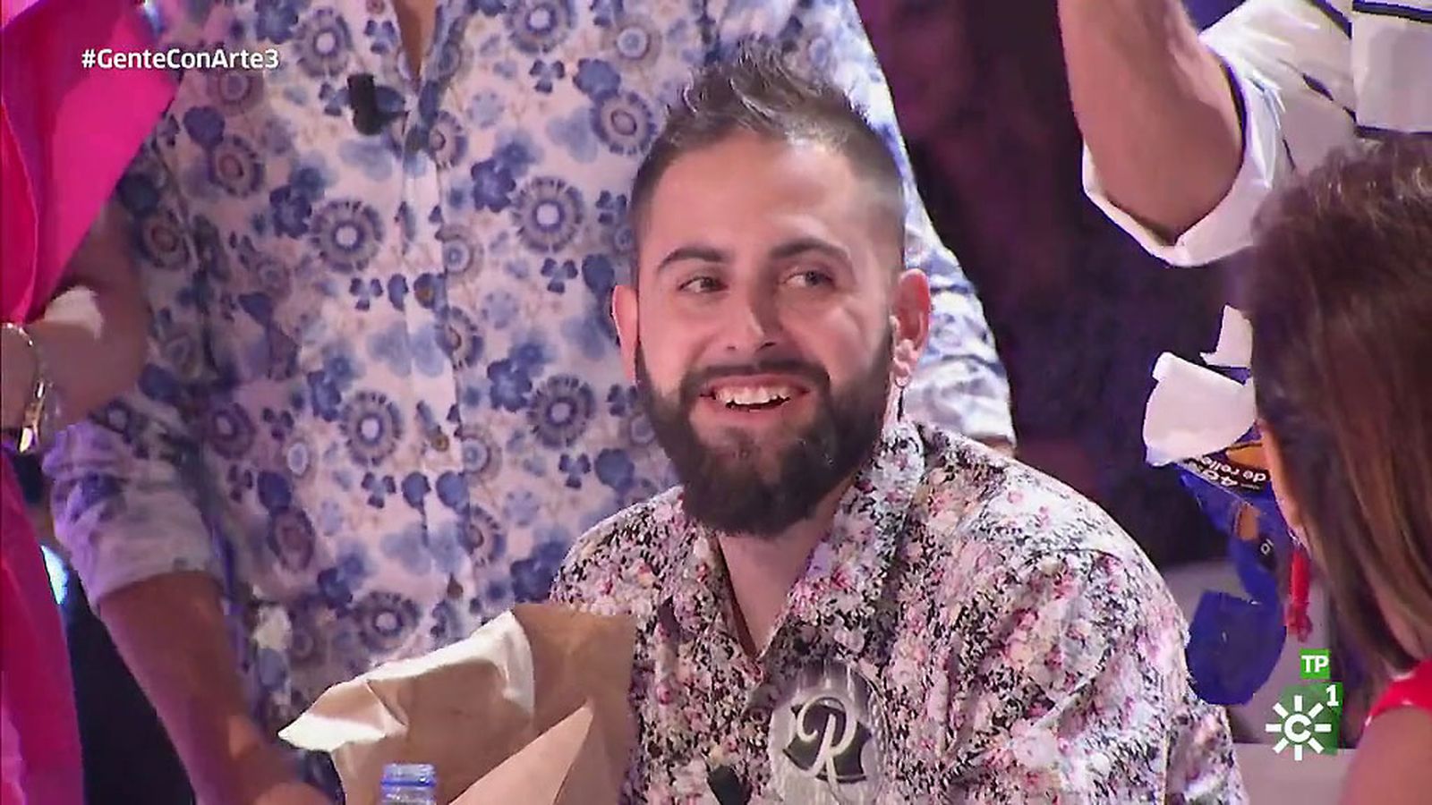 Gente con arte | Borja, el concursante que se zampa un bocadillo antes de cantar