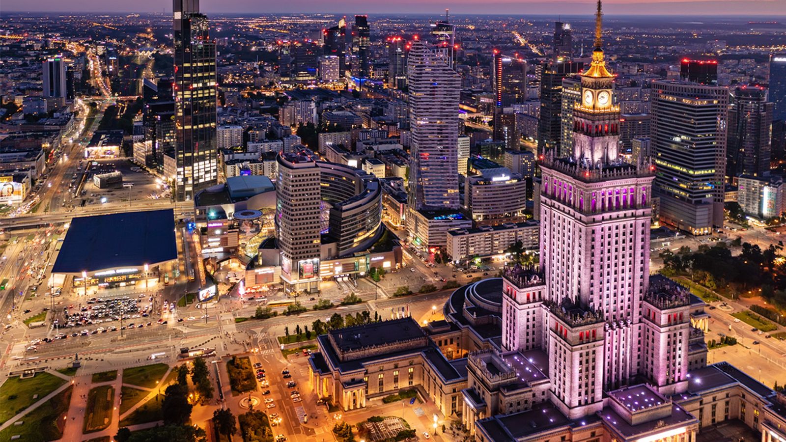 Varsovia, capital de Polonia.