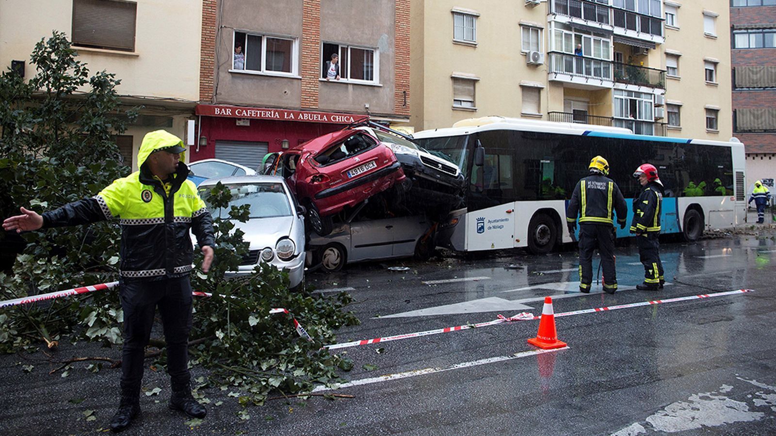 Autobús descontrolado Málaga 1024
