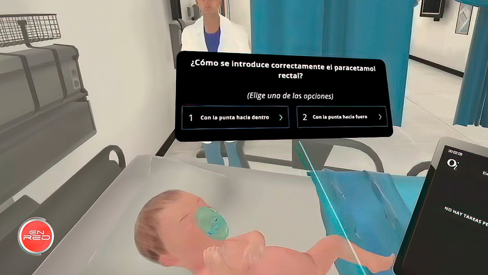 La realidad virtual inmersiva en la formación de futuros sanitarios