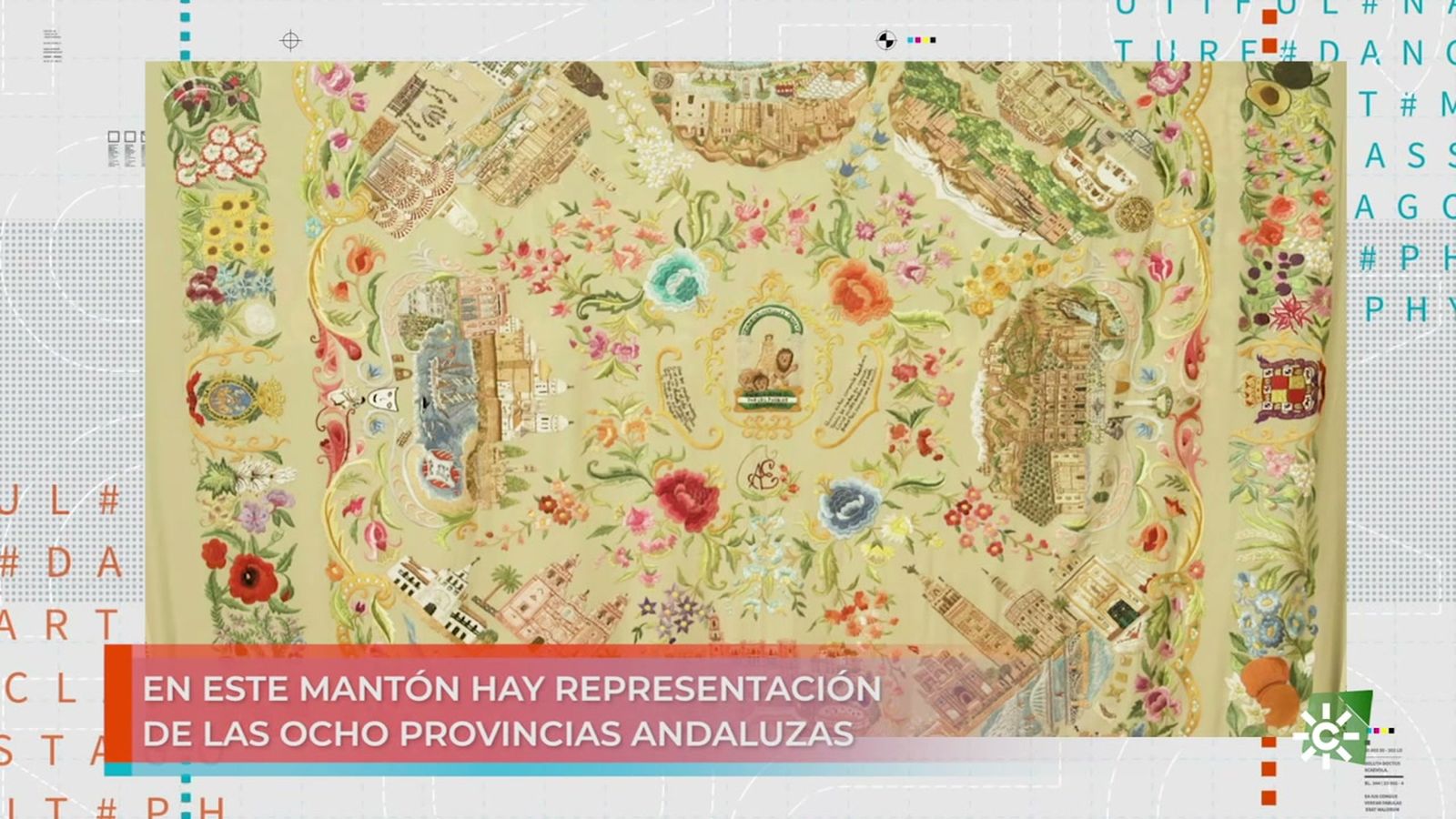 Andalucía es moda mantón de manila de Ángeles Espinar Andalucía Tapa
