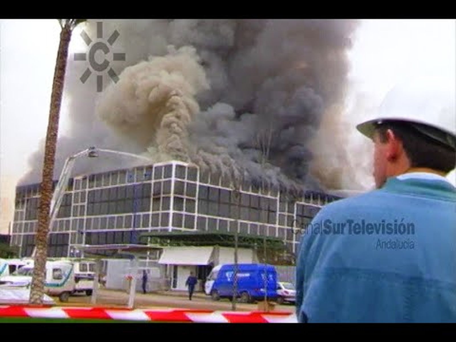 Expo 92: Incendio del Pabellón de los Descubrimientos