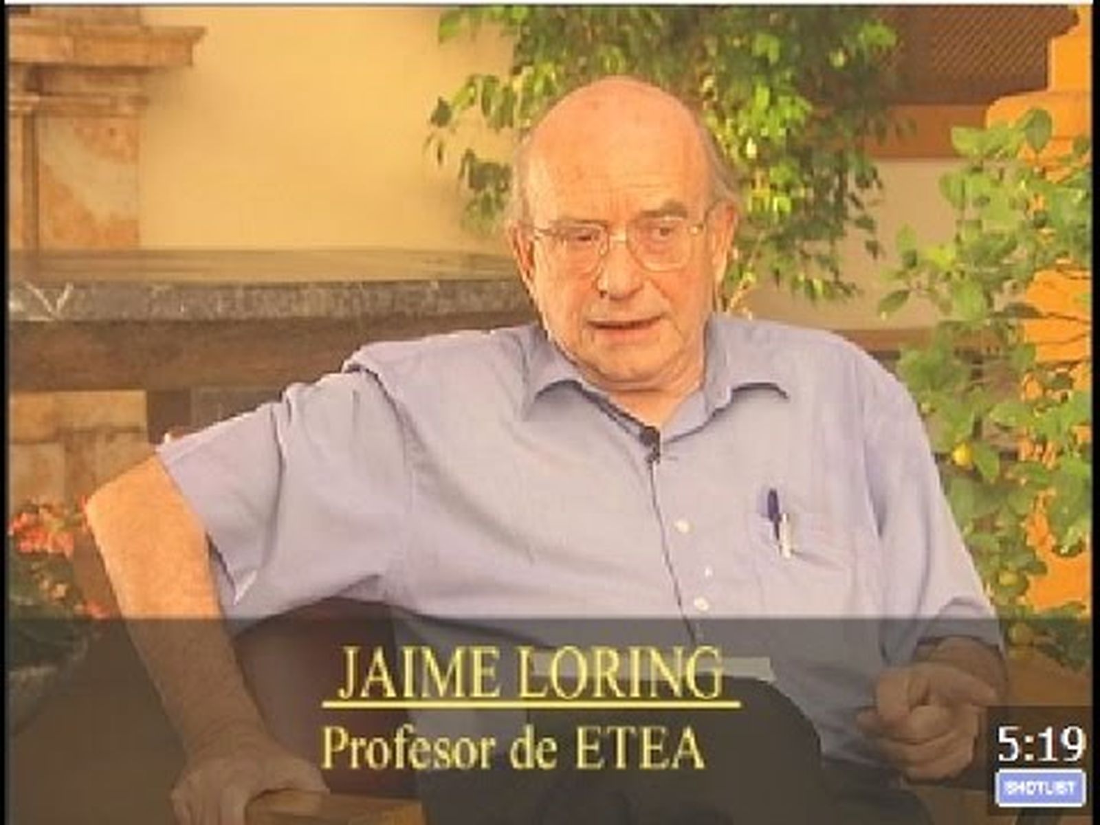 Jaime Loring Miró recuerda a su amigo José Aumente