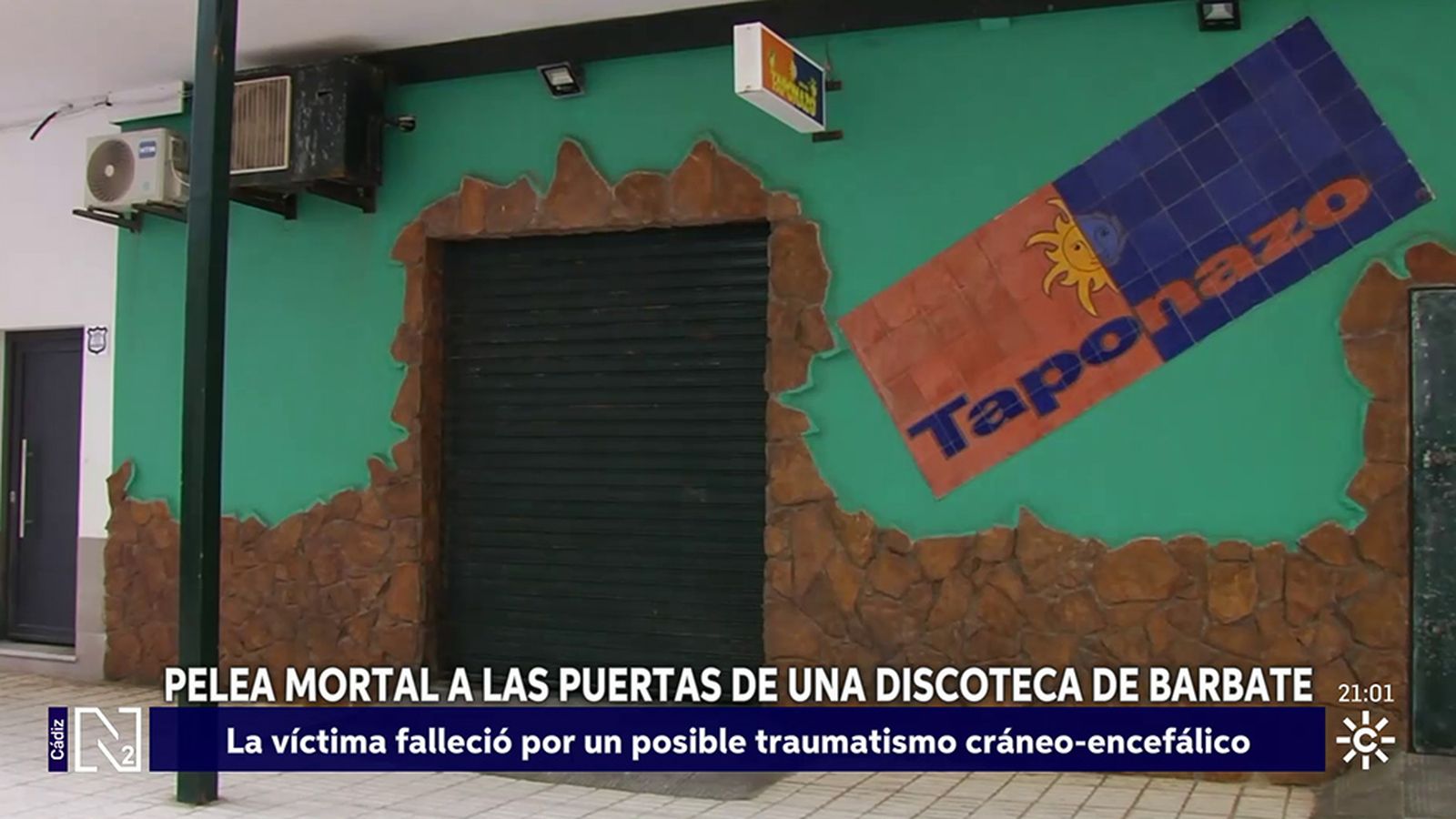 Libertad provisional para el detenido por una muerte frente a un bar de copas en Barbate
