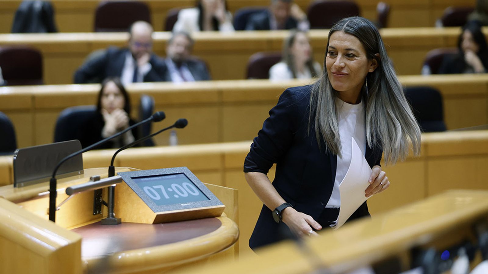 Míriam Nogueras, portavoz de Junts