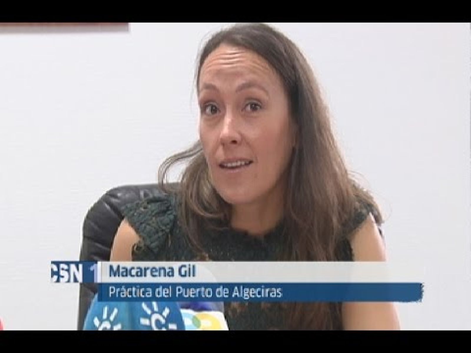 Macarena Gil, práctica del puerto de Algeciras, Premio Meridiana 2017