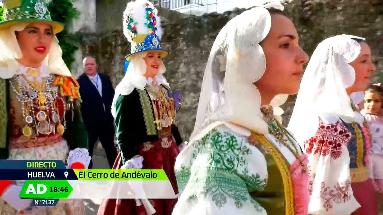 El Cerro de Andévalo abre la romería más antigua de Huelva con el tradicional Jueves de Lucimiento