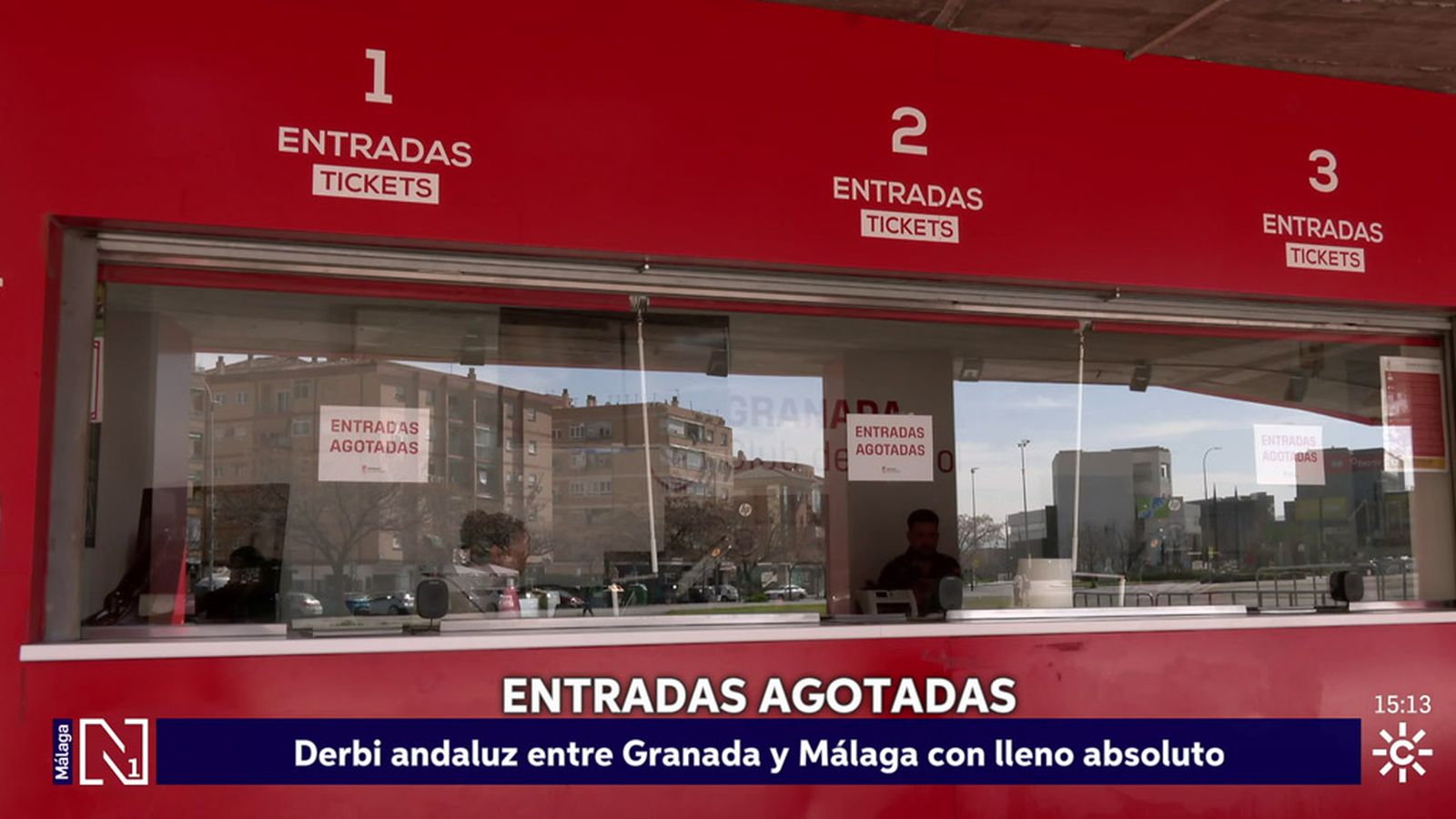 Agotadas las entradas para el derbi entre el Granada y el Málaga  OK