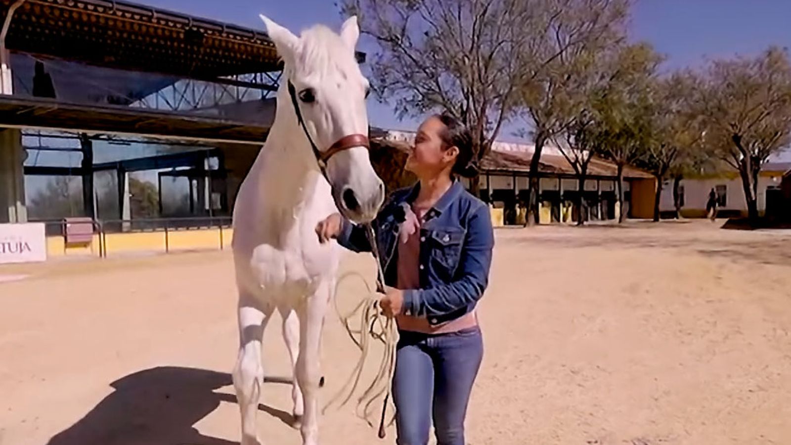 La historia de superación de Eugenia González con su caballo Animoso