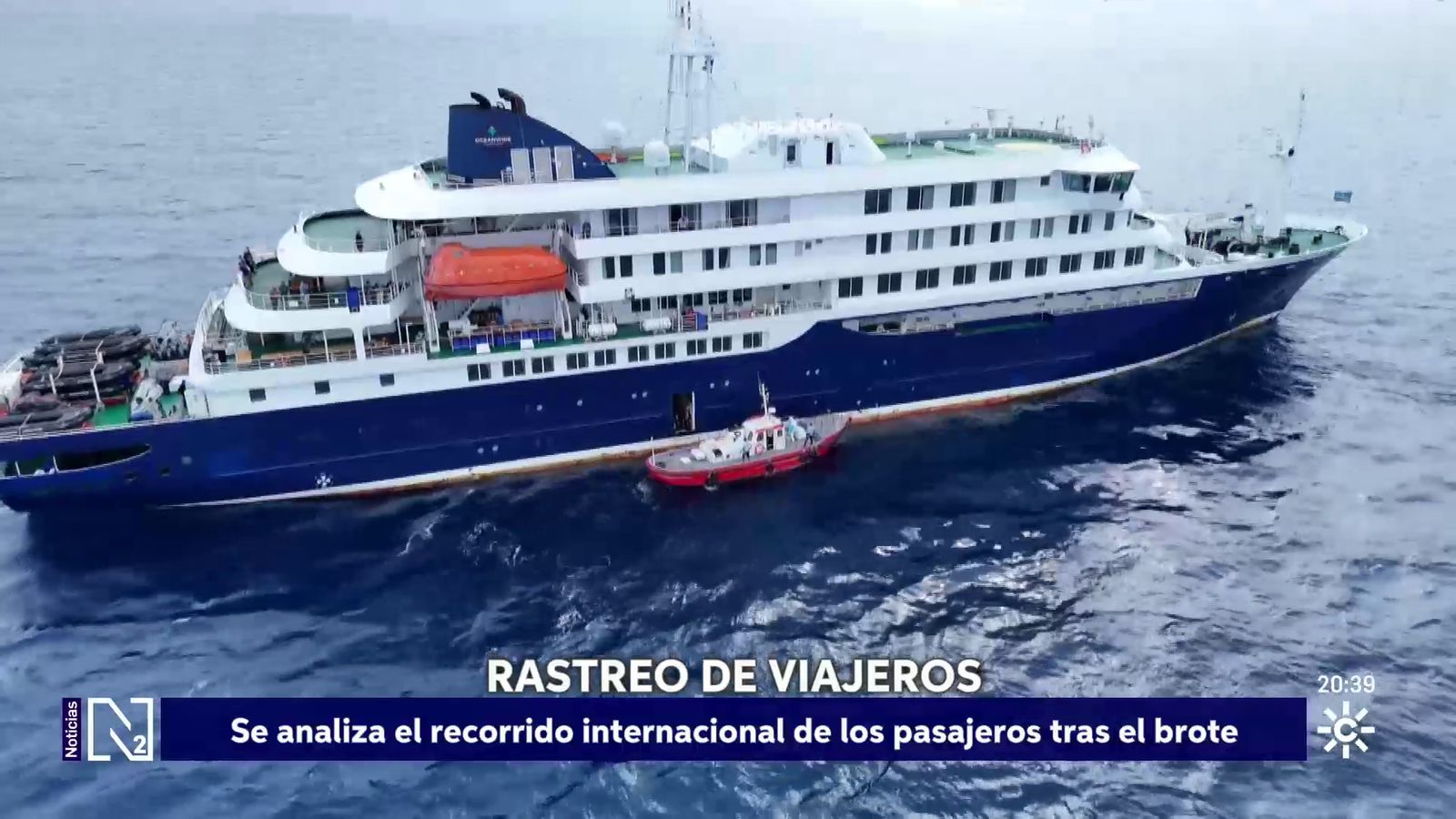La OMS analiza el recorrido internacional de los pasajeros del Hondius