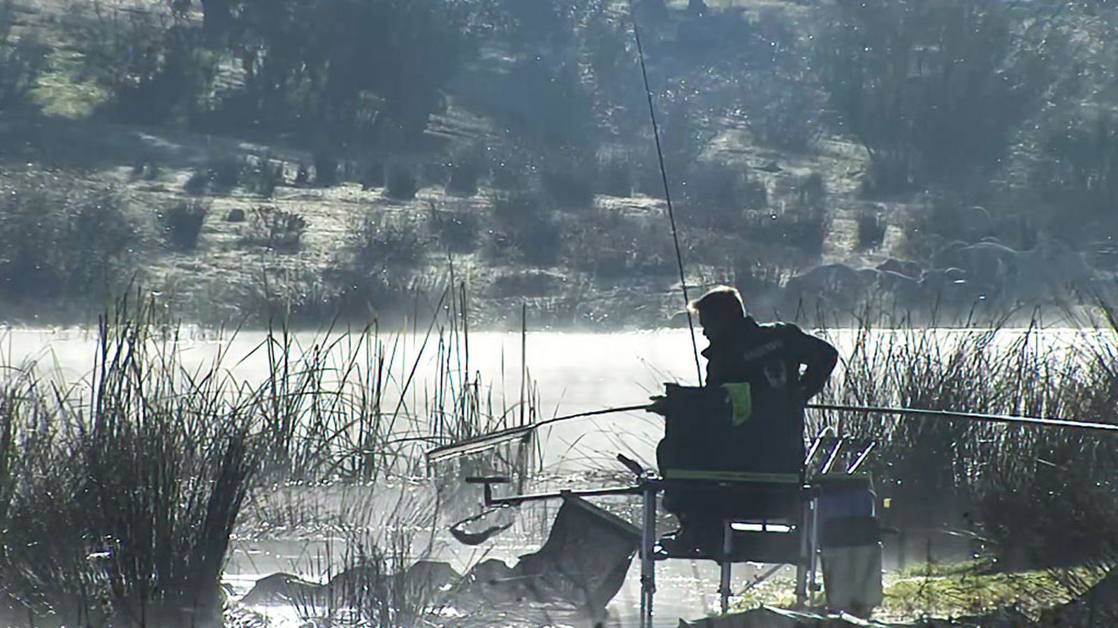 Asistimos a un concurso de feeder diferente en el embalse La Colada