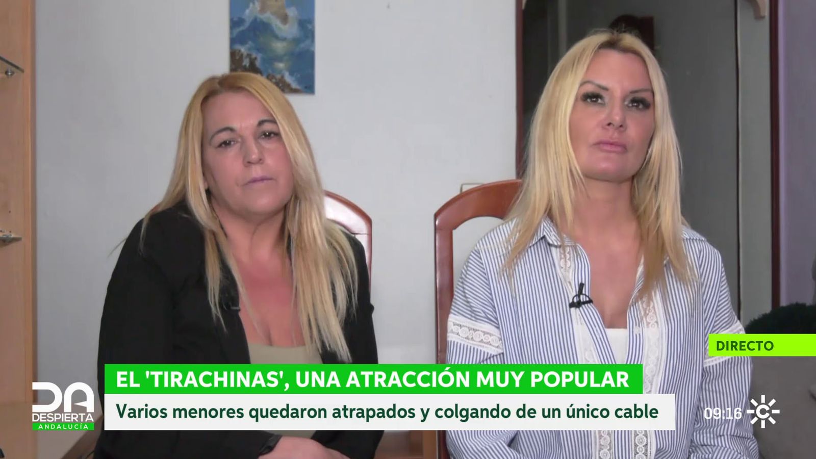 Madres de los menores accidentados en el Tirachinas