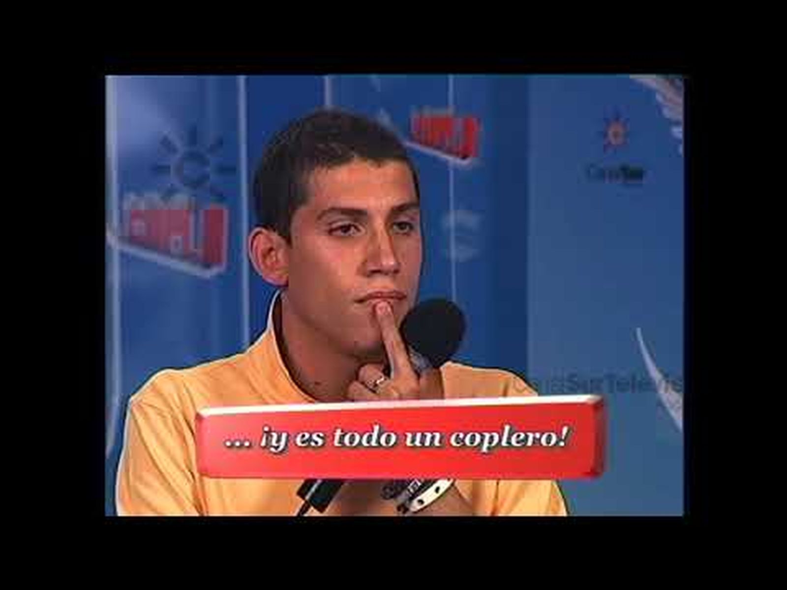 Antonio Cortes en el Casting de "Se Llama Copla"