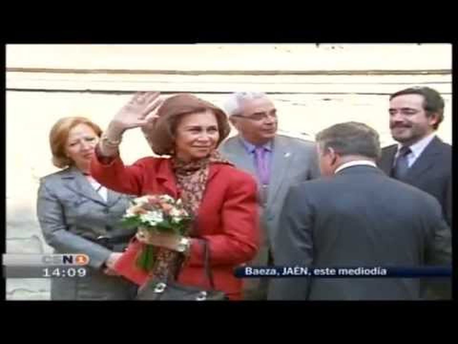 El saludo de la Reina a Úbeda y Baeza (2008)