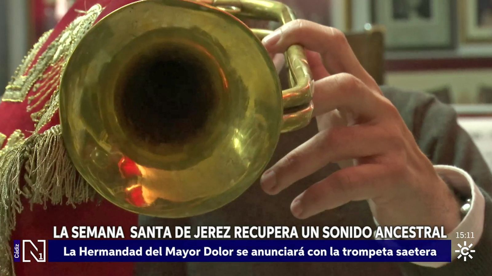 La Semana Santa de Jerez recupera la trompeta saetera
