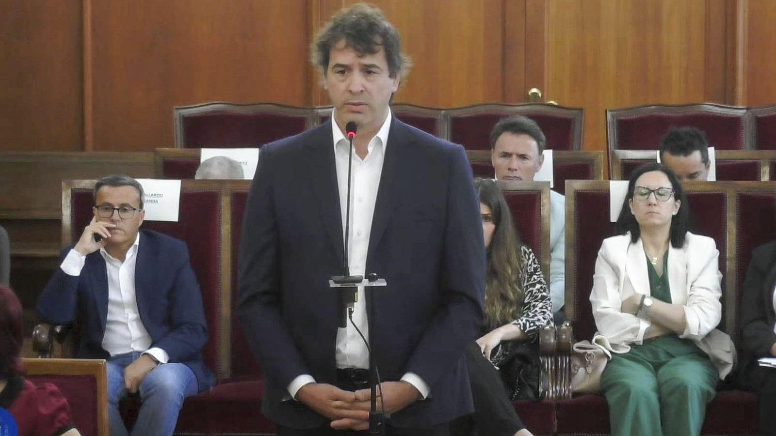 David Sánchez declara en la Audiencia de Badajoz