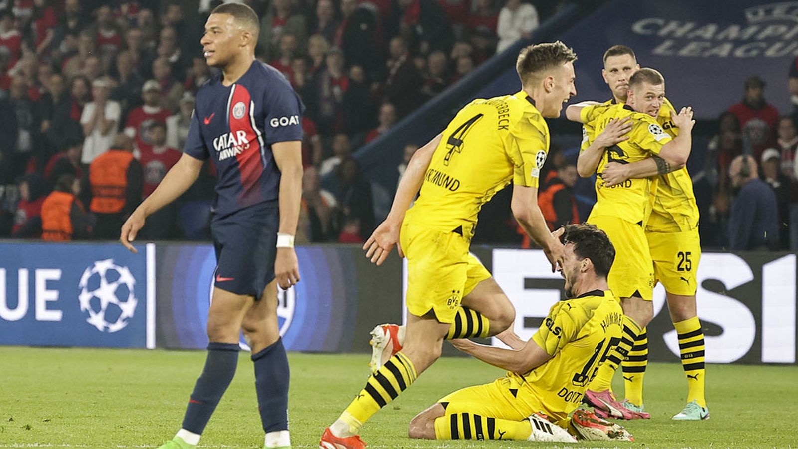 Borussia Dortmund PSG Mbappe