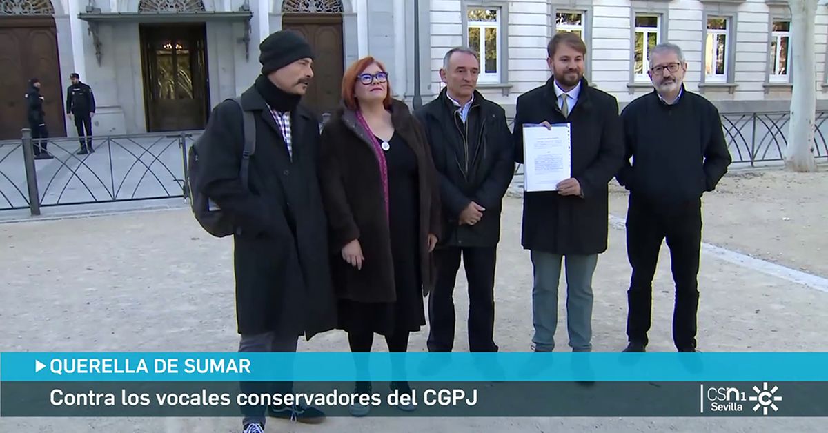 Sumar se querella en el Supremo contra los vocales del Poder Judicial
