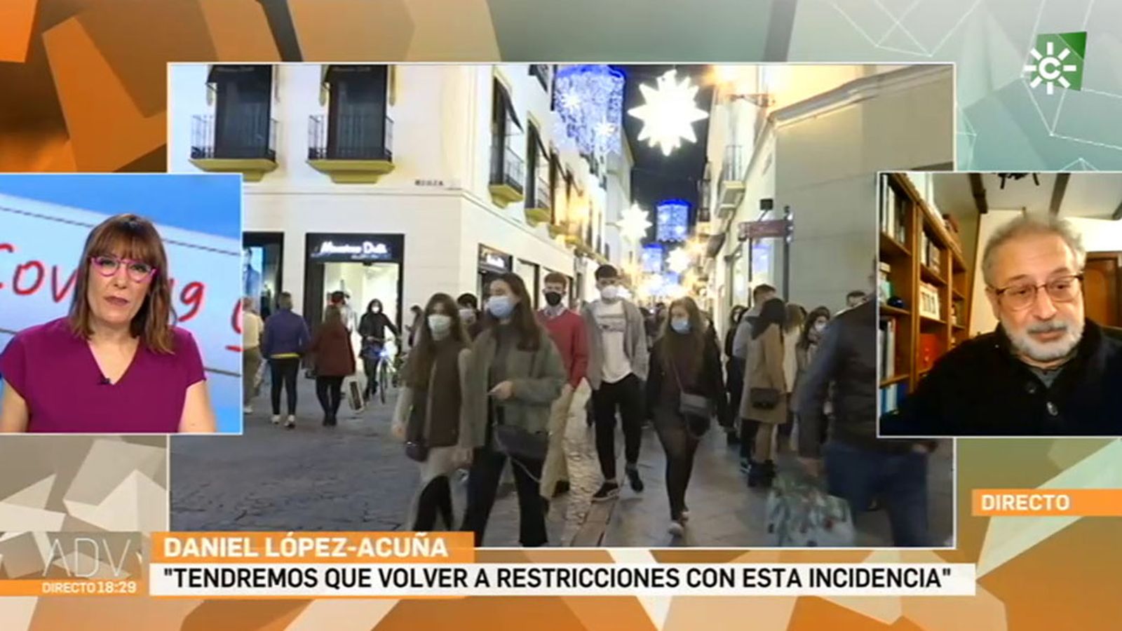 Entrevista en A dos Voces de Canal Sur TV
