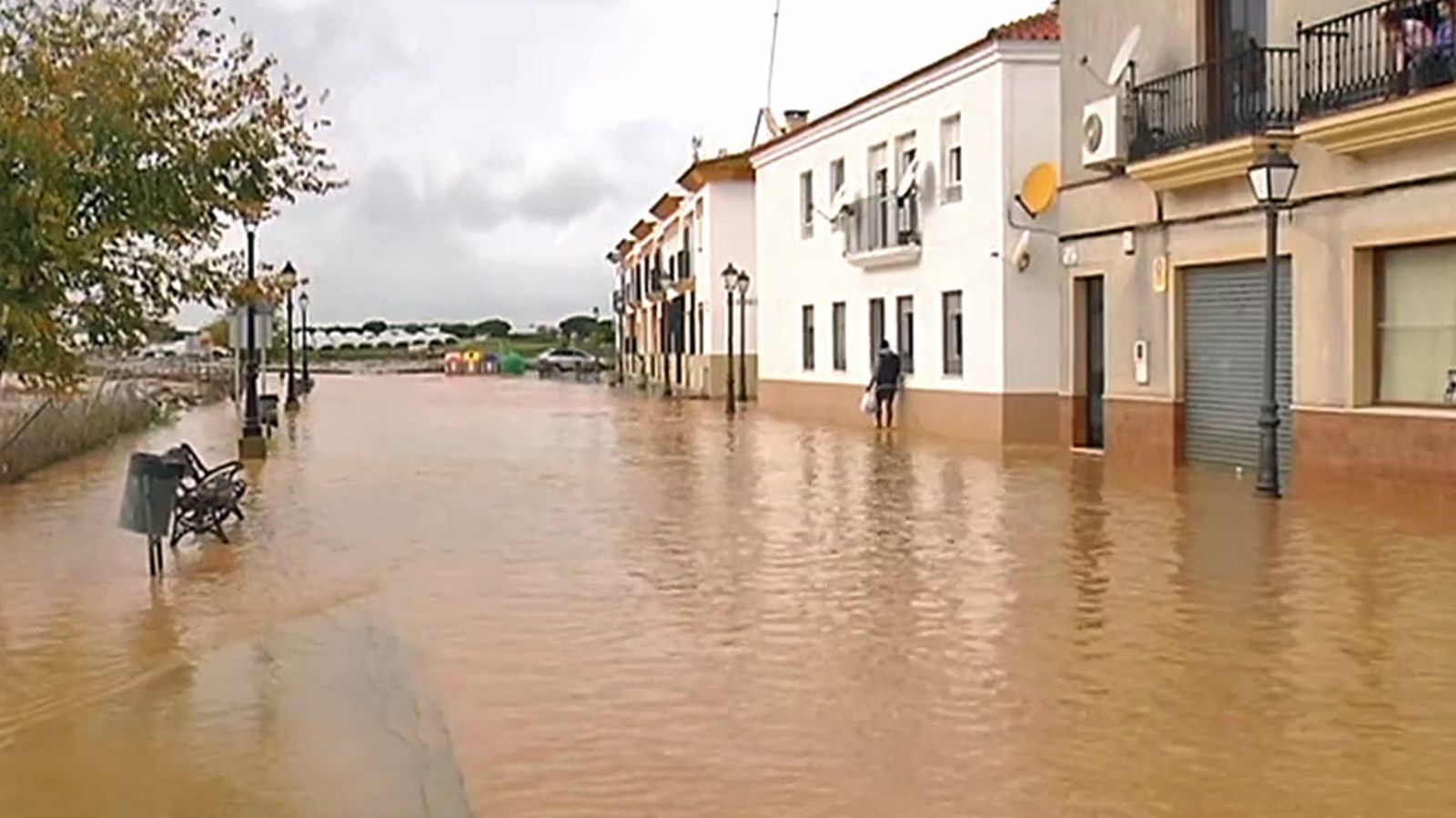 Calle inundada Huelva 1024