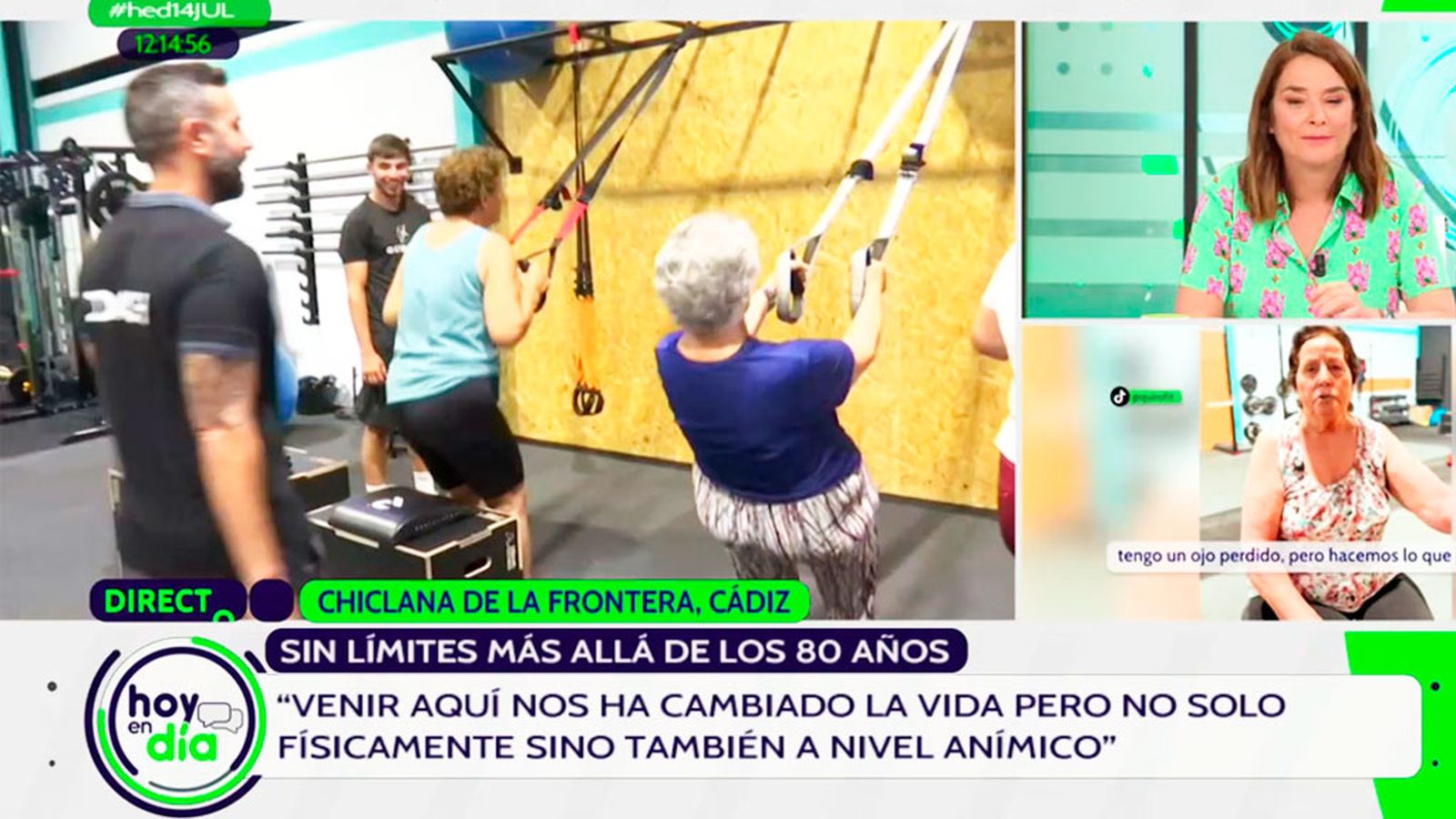Fitness con más de 70 años