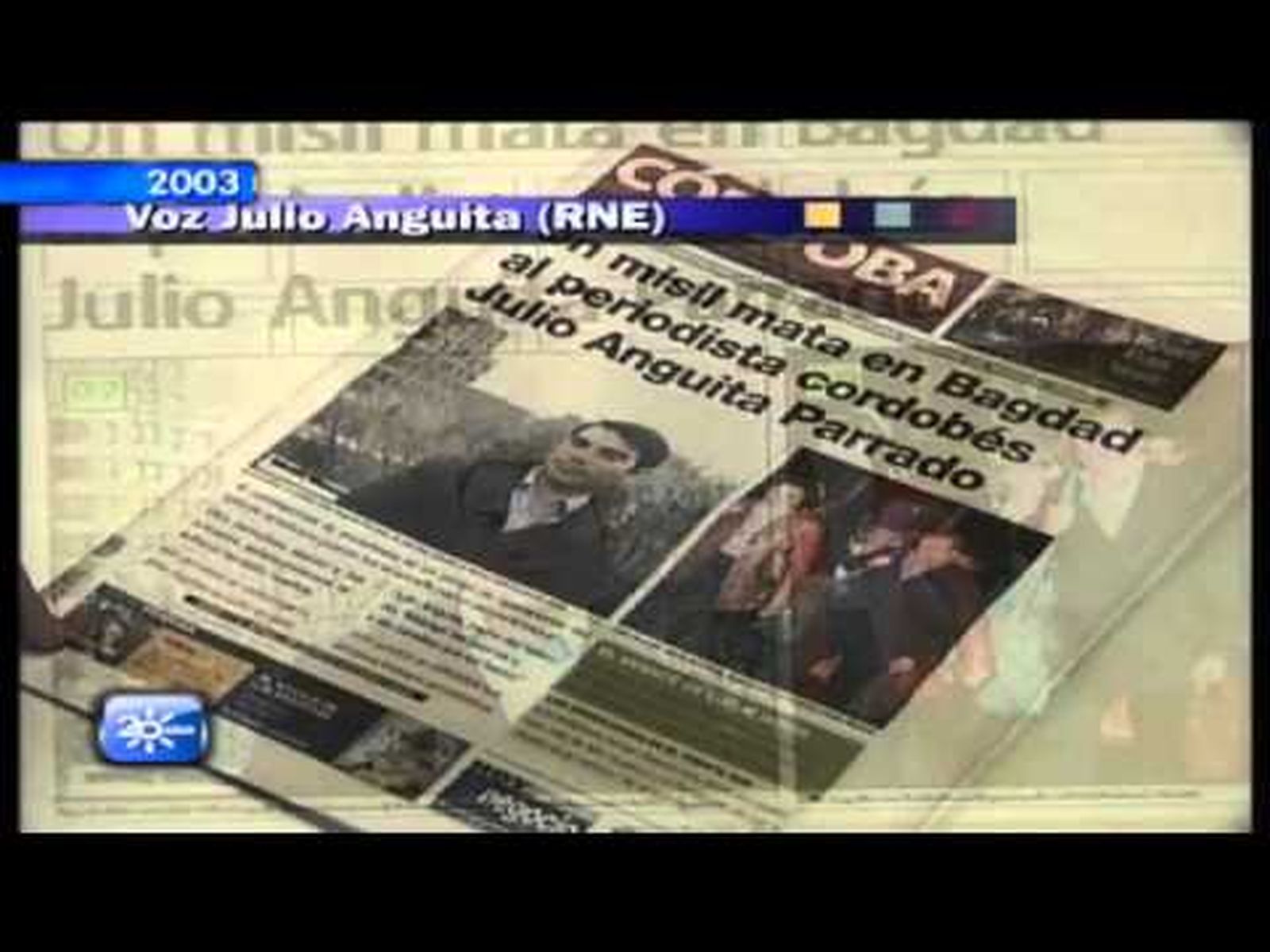 Muere Julio Anguita Parrado en la guerra de Irak (2003)