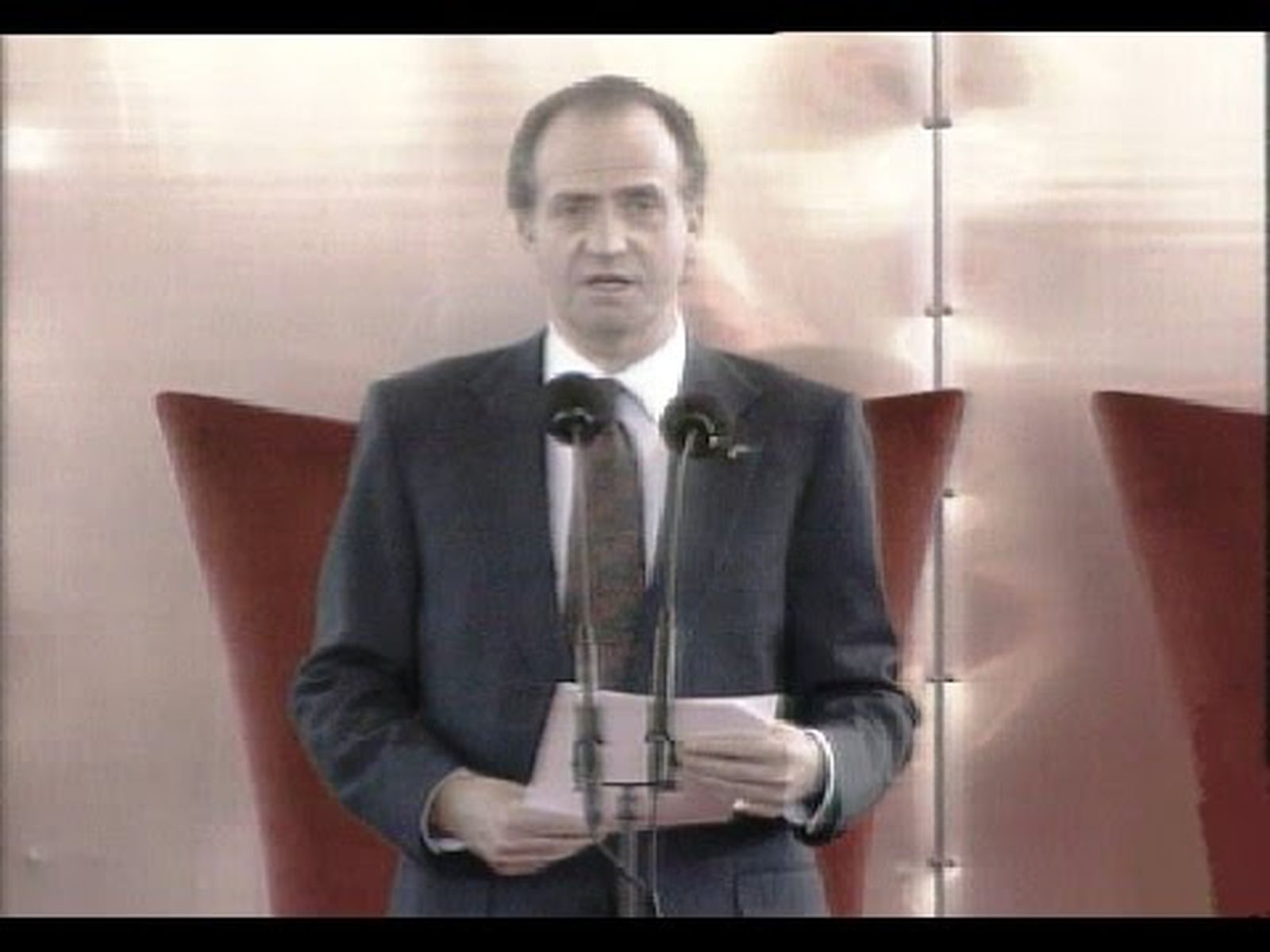 Inauguración de la EXPO 92 por los Reyes de España y otras autoridades