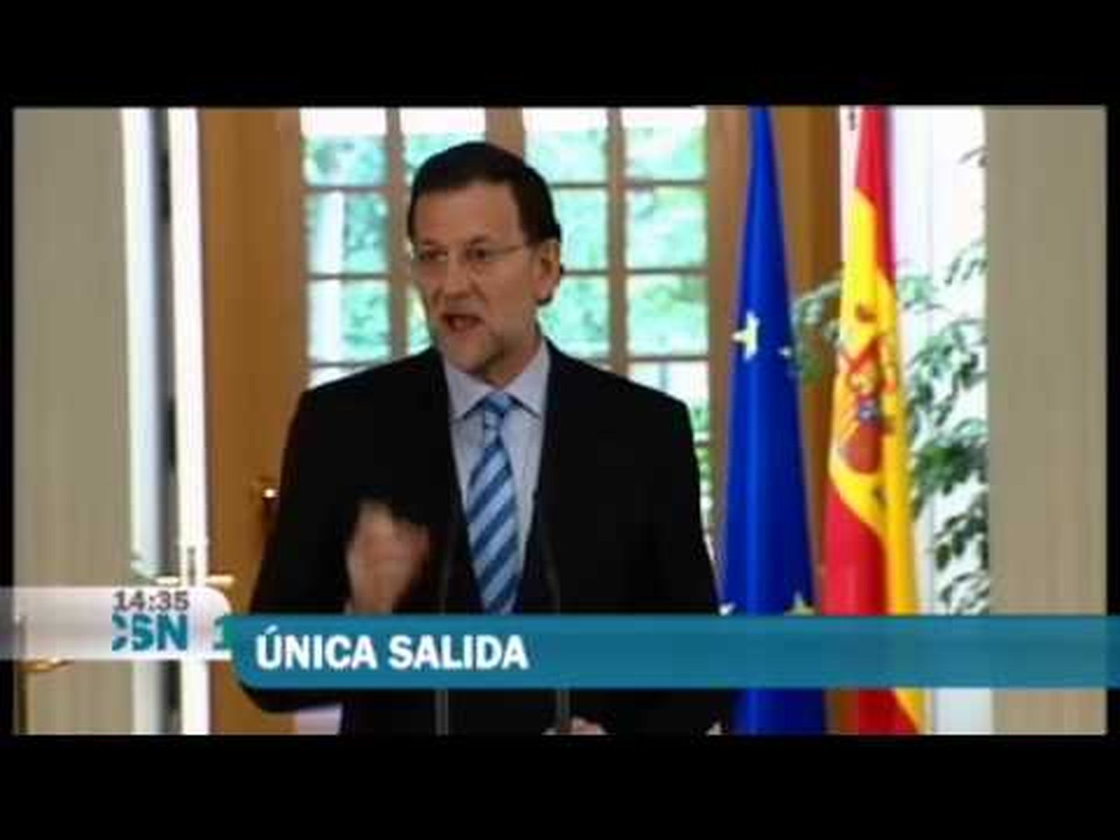 Rajoy informa de la solicitud de rescate de la Banca española